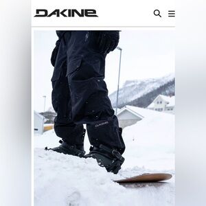 Dakine Reach 20K 2L Size XL Snowpants w/Recco Technology (For Avalanches), GUC